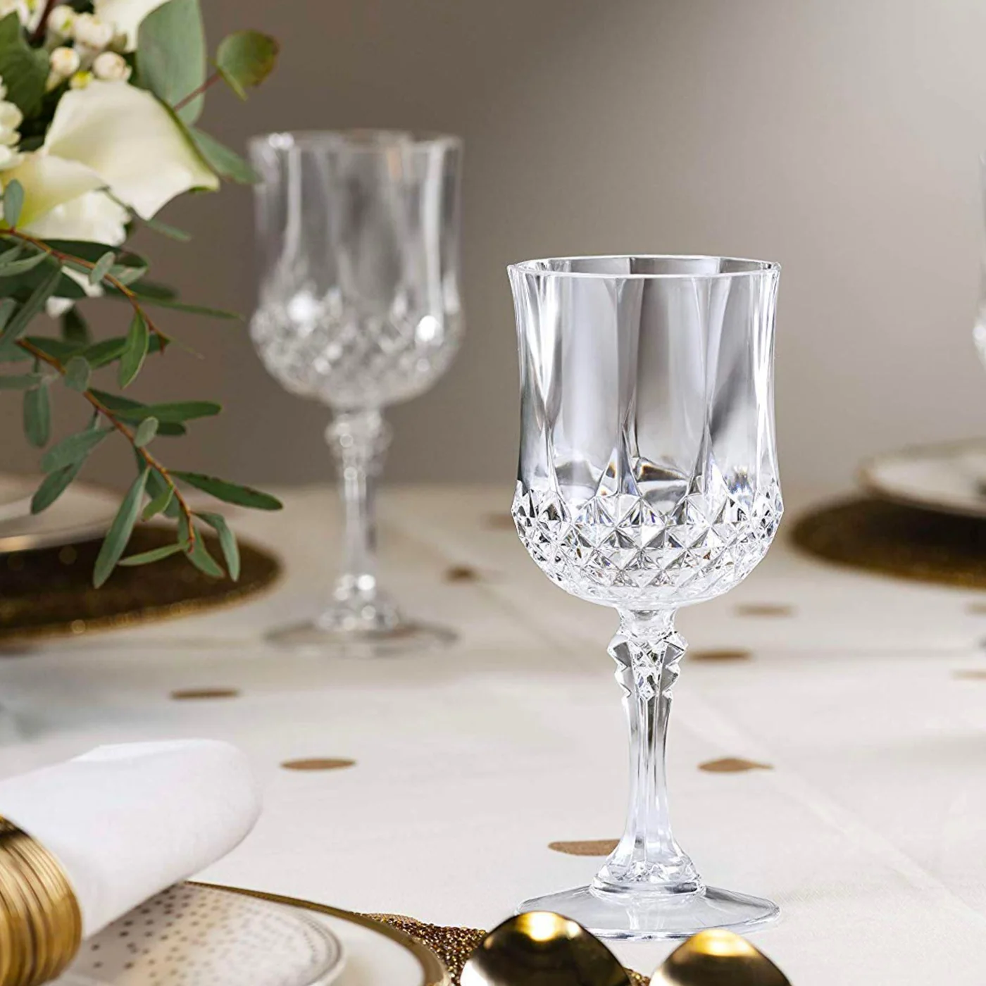 ARCOROC WEST LOOP WINE GLASSES 240ML - SET OF 6